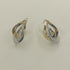 Orecchini oro 18 kt Donna doppio cerchio 2 colori 4,20 gr | Gioiellitosti.it